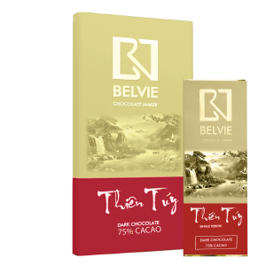 Socola đen Thiên Tuý - Socola Belvie - Công Ty TNHH SX TM Belvie Chocolate